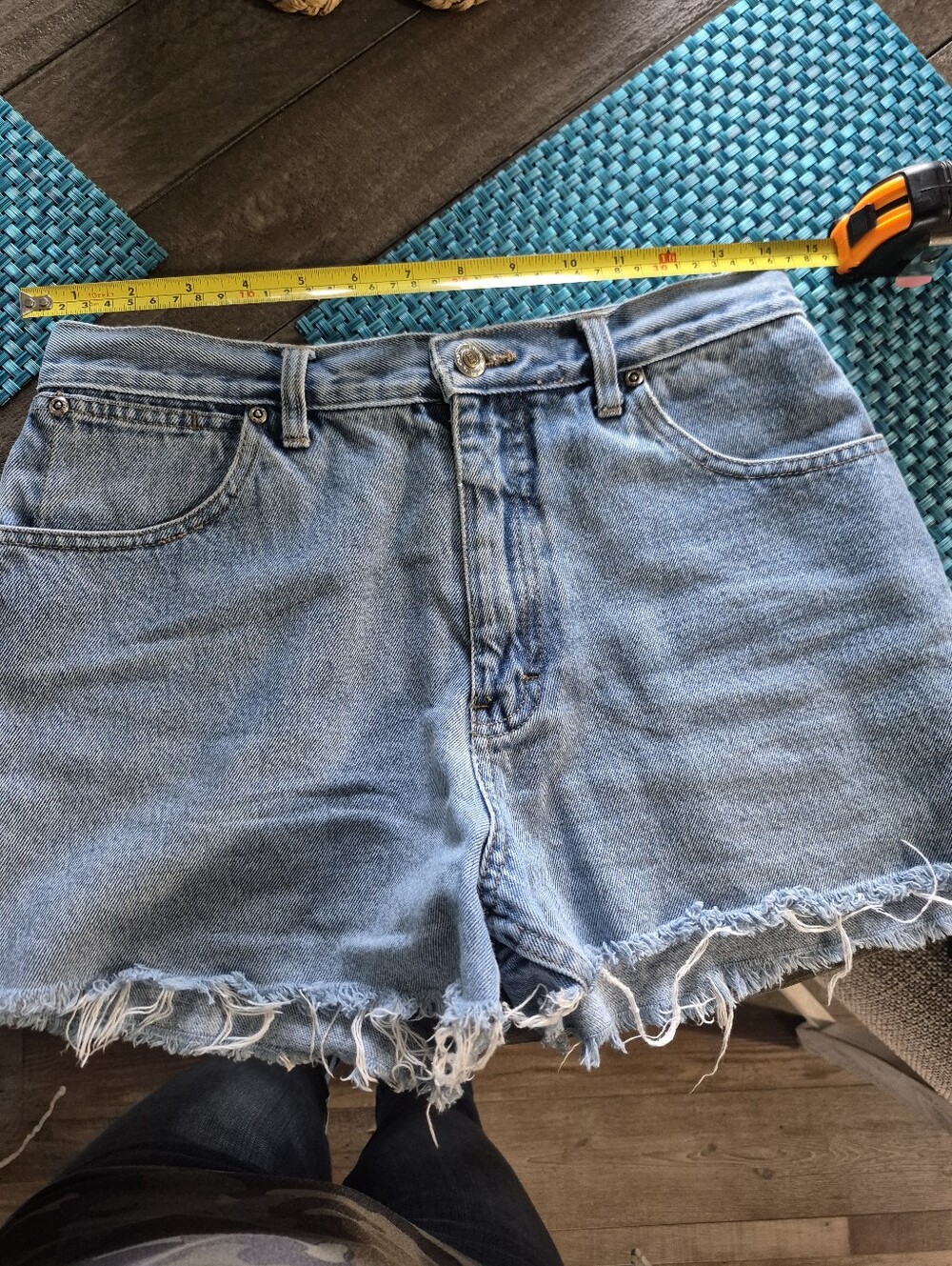 Canyon River Blues Light Blue Jean Shorts - Picture 5 of 7